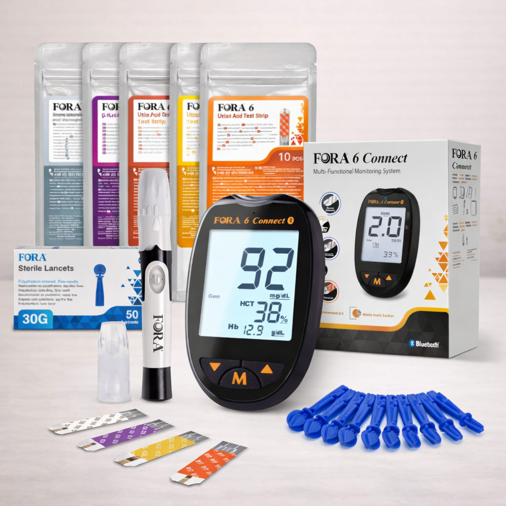 Blutzucker Keton Cholesterin Harnsäure Test MECFS