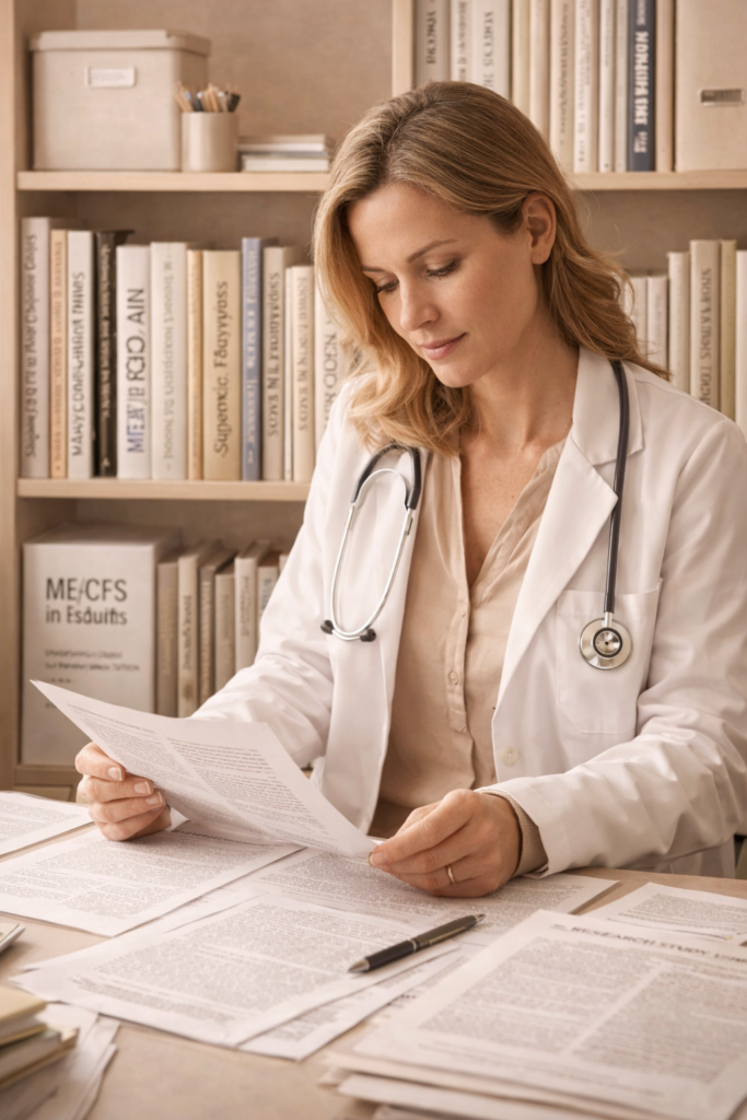 Ärztin MECFS Literatur